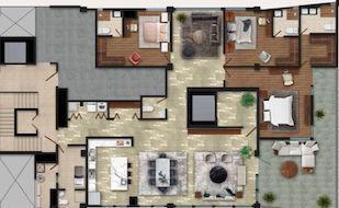 Departamento de 3 habitaciones, Monterrey · Departamento en Venta Contry