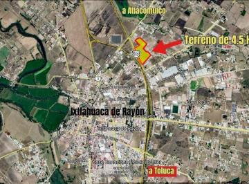 bddb59bdbe910c0323b173c0c549fea211c9fc5c5126d7ad82a45696c124e69a · Vendo 4.5 Has en Ixtlahuaca a Pie de Carretera