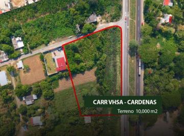 Terreno / Lote , Villahermosa · Terreno Industrial en Venta en Carr Villahermosa - Cardenas F - 267