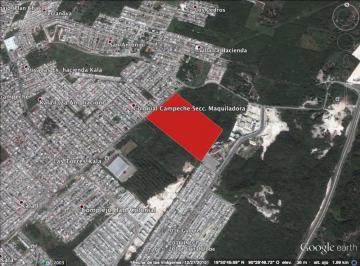 Terreno / Lote · 101170m² · Vendo Terreno en Calle de Baja Velocidad con Carretera Antigua Campeche - Merida