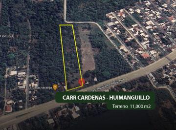 Terreno / Lote , Cárdenas · Terreno en Venta en Carr a Cárdenas - Huimanguillo F - 906