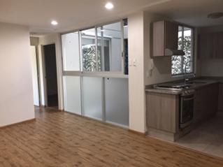 Departamento de 2 habitaciones, Cuauhtémoc · Renta Departamento Colonia Roma Norte Cdmx