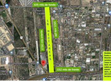 Terreno / Lote , General Escobedo · Terreno en Venta Escobedo Nl Habitacional E Industrial Excelente Ubicación $1500 m²