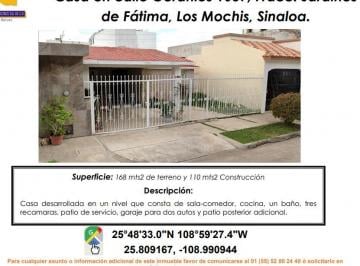Casa de 3 habitaciones, Ahome · Se Vende Casa