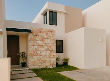 Casa · 127m² · 3 Recámaras · 2 Estacionamientos · Casa en Venta en Merida, Yucatan, Conkal, Cumbres Novonorte