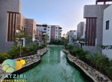 Departamento de 1 habitación, Solidaridad · Departamento en Renta en Playa del Carmen, de 1 Recámara en Lagunas de Mayakoba