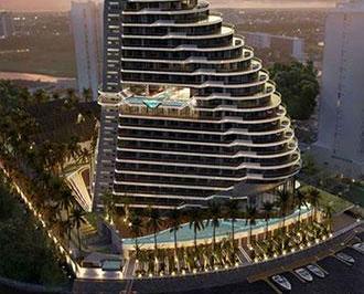 Departamento de 1 habitación, Benito Juárez · Exclusivo Departamentos en Venta Cancún, Puerto Cancún - Shark Tower