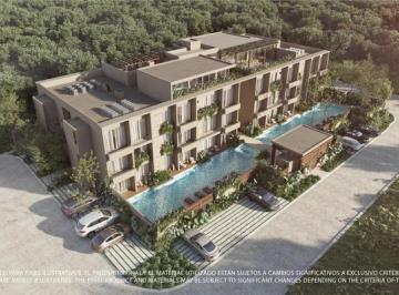 Departamento · 65m² · 2 Recámaras · 1 Estacionamiento · Departamento Venta Tulum Aldea Zamá