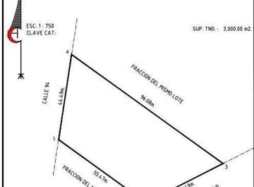Terreno / Lote · 3000m² · Venta de Terreno en Colonia Ampliacion Universitaria