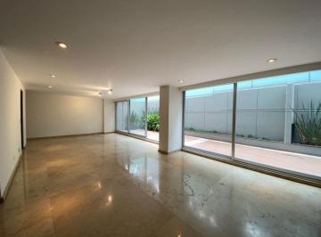 Departamento · 185m² · 3 Recámaras · 3 Estacionamientos · Garden House con Terraza Sobre Homero y Aristóteles. Sin Muebles.