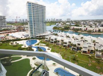 Departamento de 3 habitaciones, Benito Juárez · Departamento Renta Sls Residences Amueblado Vista Espectacular! Puerto Cancún