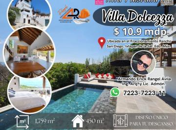 Casa de 5 habitaciones, Ixtapan de la Sal · Villa Dolcezza Venta con Enorme Jardín, Alberca, Amueblada y Decorada de Gusto Exquisito. Conócela.
