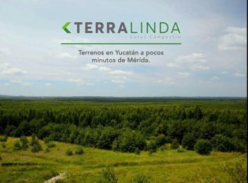 Terreno / Lote · 500m² · Terrenos Campestres en Venta Terralinda Mococha - Yucatán Ctv190