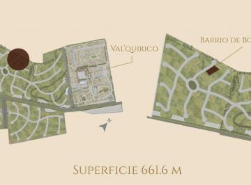 Terreno / Lote · 661m² · Amplio Terreno en Val´quirico (Zona Residencial) Barrio de Bo