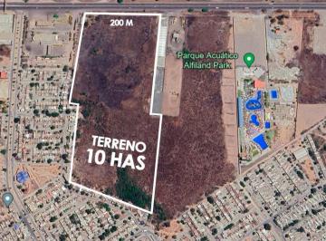 Terreno comercial , Mazatlán · Terreno de 10 Ha Sobre La Carretera Internacional Al Sur en Mazatlán