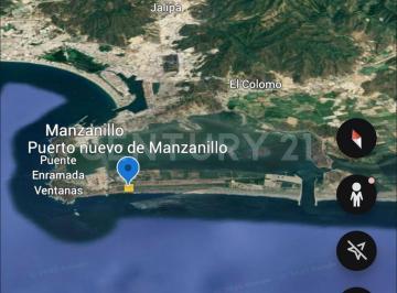 Terreno / Lote · 70000m² · Terreno en Venta con Uso de Suelo Industrial en El Puerto Nuevo de Manzanillo