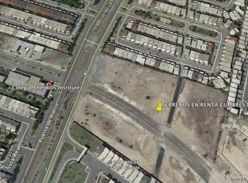 Terreno comercial , Monterrey · Terreno en Renta, Cumbres Madeira y Alejandro de Rodas