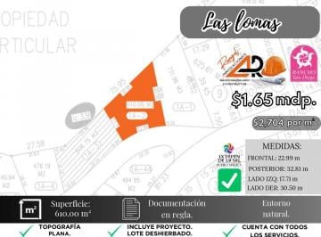 Terreno / Lote , Ixtapan de la Sal · Lote Las Lomas; Plano y con Vista en Fracc Rancho San Diego