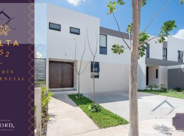 Casa · 196m² · 4 Recámaras · 2 Estacionamientos · Casa en Condominio - Mérida
