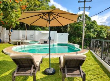 Casa de 4 habitaciones, Ixtapan de la Sal · Renta Casa Dalia II con Alberca Climatizada, Jardín, Moderna, Cómoda en Rancho San Diego Edomex