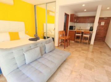 Departamento de 1 habitación, Solidaridad · Venta Estudio Zazilha 5ta Av Apto Credito