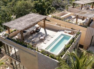 Departamento de 1 habitación, Bacalar · Amplio Penthouse 159 m² en Venta | Bacalar | Alberca Privada
