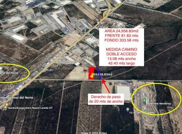 Terreno industrial , General Zuazua · Terreno Industrial Aeropuerto del Norte