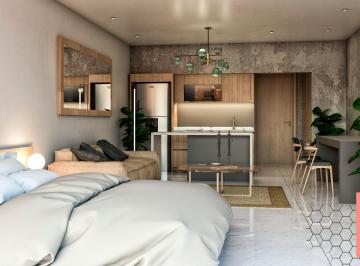 Departamento de 1 habitación, Tulum · Estudio en Venta Tulum Av Coba Llave en Mano