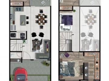 Casa · 149m² · 3 Recámaras · 2 Estacionamientos · Casa en Venta en Villa Diamante - (4)