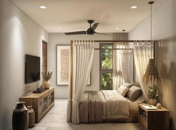 Departamento de 2 habitaciones, Tulum · Departamento Venta Tulum Aldea Zamá Premium con Jardin