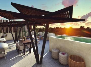 Departamento · 77m² · 1 Recámara · Penthouse en Pre Venta en Tulum, Zona Holistika