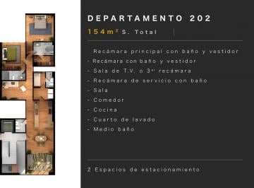 Departamento de 2 habitaciones, Miguel Hidalgo · Venta Departamento en Polanco