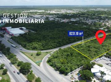 Terreno / Lote , Mérida · Terreno en Venta Sobre Periferico Sur, Merida, Yucatan. Ctv238