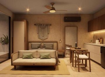 Departamento de 1 habitación, Tulum · Estudio Venta Tulum Región 15