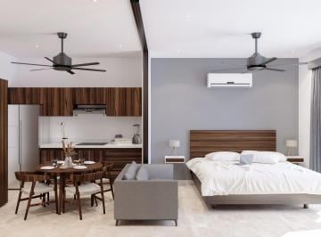 Departamento de 1 habitación, Tulum · Estudio Venta en Tulum Aldea Zamá Premium