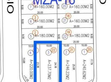 Terreno / Lote · 237m² · Terreno Premiun - Fraccionamiento Residencial Rio