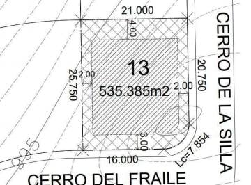 Terreno / Lote · 535m² · Terreno Residencial en Venta en Esquina con Super Vistas!