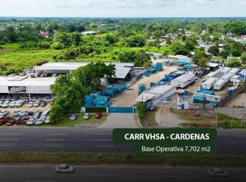 Bodega comercial , Villahermosa · Base Operativa en Venta, Carr. Vhsa - Cardenas Km 159 + 600 F - 558