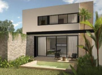 Casa · 227m² · 3 Recámaras · 2 Estacionamientos · Casa en Venta Mérida, Temozon Norte Cerca de Carretera de La Playa.