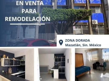 Edificio , Mazatlán · Venta de Departamentos Para Remodelación en Zona Dorada
