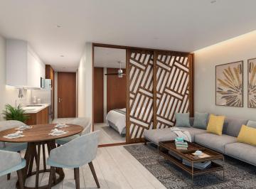 Departamento de 1 habitación, Solidaridad · Estudio Venta Playa del Carmen Centro