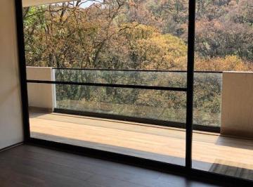 Vista desde recámara y estancia · Bello, Rodeado de Bosque, Excelentes Acabados