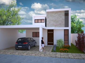 Casa · 168m² · 3 Recámaras · 2 Estacionamientos · Privada Inara Cholul. Casas de 1 y 2 Pisos