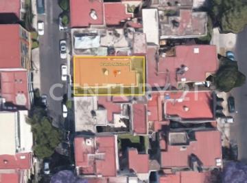 Terreno / Lote · 142m² · 2 Recámaras · 4 Estacionamientos · Roma Sur, Cdmx Terreno con Uso de Suelo 10544 Rtv