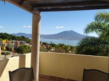 terraza planta alta · Casa Vista Al Lago en Coto Senderos Lago,, Amueblada, 2r2b Estudio, Jocotepec