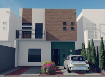 Casa · 131m² · 3 Recámaras · 2 Estacionamientos · Casa de Dos Plantas en Preventa (Modelo Roma), Fraccionamiento Privado, Cd Juarez Chih