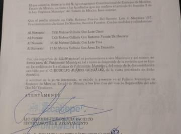 Terreno / Lote en Venta Jardines de Morelos · Lote en Esquina o Intermedio Jardines de Morelos