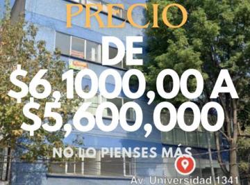 Departamento de 3 habitaciones, Alvaro Obregón · Se Vende Excelente Departamento en Ave Universidad