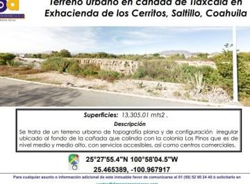Terreno / Lote , Saltillo · Venta de Terreno Urbano en Cañada