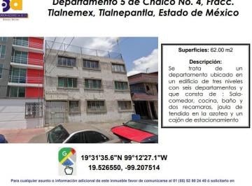 Casa de 2 habitaciones, Tlalnepantla de Baz · Se Vende Departamento